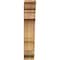 Ekena Millwork Balboa Traditional Rough Sawn Bracket, Western Red Cedar, 4"W x 14"D x 22"H BKT04X14X22BOA01RWR - alternate 4